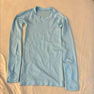 Lululemon Swiftly Longsleeve Light Blue